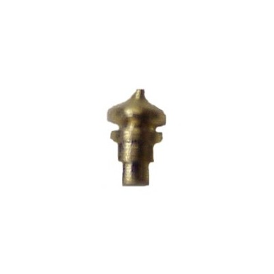 image: Brass Signal Mast Finiales - Dome Style - Fits .006" Tubing