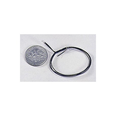image: Micro Bulb 1.2mm 1.5v 15ma with 8ins Black Wire