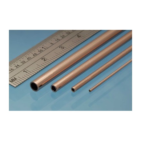 image: 3.0mm x 0.45mm x 305mm Copper Tube - 4 Pieces