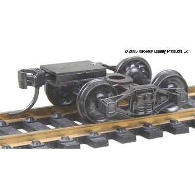 Bettendorf T-Section (Talgo) Trucks with 33" Ribbed Back Wheels - 1pr