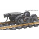 Bettendorf T-Section (Talgo) Trucks with 33" Ribbed Back Wheels - 1pr