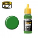Signal Green Acrylic Paint - 17ml