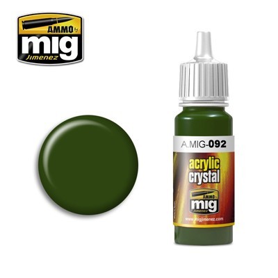 Green Crystal Acrylic - 17ml