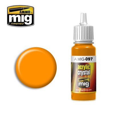 image: Orange Crystal Acrylic - 17ml