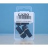 Latching Switches - Black Button - Pack 3