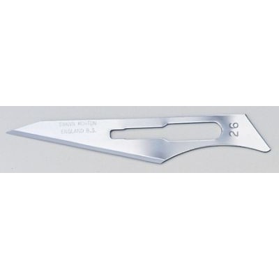 Swann-Morton Large Fitting No26 Scalpel Blades - Pack 5