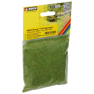 Static Grass - Scatter Grass - Spring Meadow - 1.5mm High (20g)