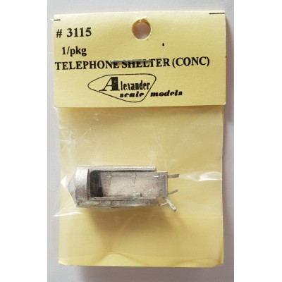 Concrete Telephone Shelter - Pkg 1