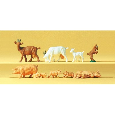 Goats and Pigs - 8pcs