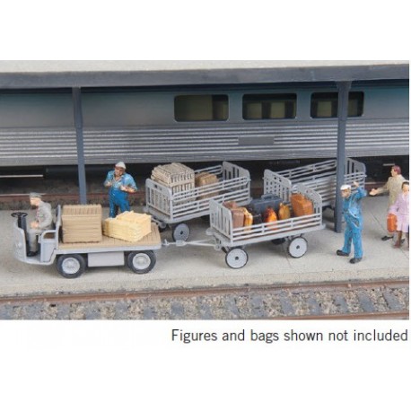 ADVANCE RESERVATION - Baggage Tractor & Trailers Kit