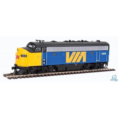 EMD F7A Locomotive - VIA Rail Canada #1405