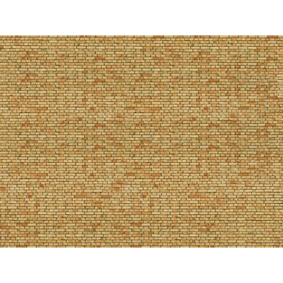 3D Cardboard Sheet - Yellow Brick