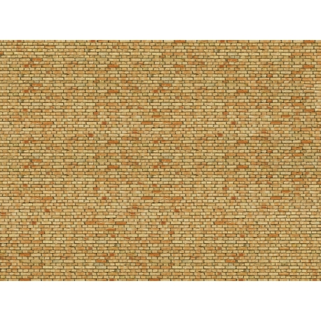 3D Cardboard Sheet - Yellow Brick