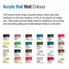 Humbrol Acrylic Matt Rail Colours - Various - 14ml Pots