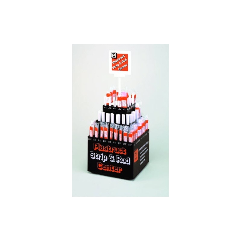 10 Plastruct 90531 Styrene U Channel 1/16"x 10" 