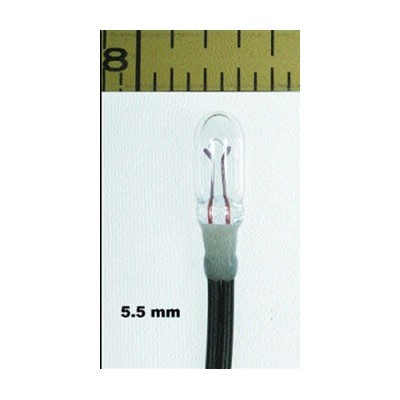 Incandescent Lamps 5.5mm - Clear (10)
