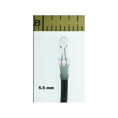 image: Incandescent Lamps 5.5mm - Clear (20)